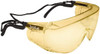 Bolle Safety Yellow Lenses, Framed Safety Glasses Anti-Fog, Scratch Resistant, Black Nylon Frame, Over the Glasses 40055 - 72591381