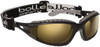 Bolle Safety Twilight Lenses, Framed Safety Glasses Anti-Fog, Scratch Resistant, Black/Gray Polycarbonate Frame, Wrap Around 40088 - 72591829