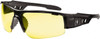 Ergodyne Yellow Lenses, Framed Safety Glasses Uncoated Lenses, Black Frame, Size Universal, Wrap Around 52050 - 31782402