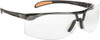 UVEX Clear Lenses, Frameless Safety Glasses Scratch Resistant, Adjustable Temples, Size Universal, Wrap Around S4200HS - 56142888