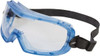 UVEX Size Universal Clear Polycarbonate Anti-Fog Safety Goggles Indirect Vent Blue Frame, Over The Glass S3541X - 66852690