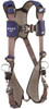DBI-SALA 420 Lb Capacity, Size XL, Full Body Vest Safety Harness Polyester Webbing, Side D-Ring, Quick Connect Leg Strap, Quick Connect Chest Strap, Blue/Gray 1113055 - 58427261