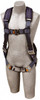 DBI-SALA 420 Lb Capacity, Size M, Full Body Construction Safety Harness Polyester Webbing, Quick Connect Leg Strap, Quick Connect Chest Strap 1110101 - 74942913