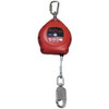 Honeywell Miller 20 ft. Long, 310 Lb Capacity, Galvanized Wire Rope Self-Retracting Lifeline 0.187" Diam, Locking Snap Hook Connector, Steel Self-Locking Carabiner Connector MP20G-Z7/20FT - 08408692