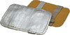 Steiner Universal Size, Silver, Aluminized Leather, Glove Pad Unlined, 8" OAL 15A80 - 66550955