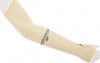 PRO-SAFE Size Standard, Yellow & Brown Kevlar Cut Resistant Sleeve 24" Long Sleeve, Cut Resistance Level 4, Elastic Opening at Both Ends, Made with Thumb Hole SLA-A1-24NT - 36020006