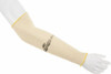 PRO-SAFE Size Standard, Yellow & Brown Kevlar Cut Resistant Sleeve 18" Long Sleeve, Cut Resistance Level 4, Elastic Opening at Both Ends SLA-A1-18N - 36020048