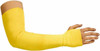 Steiner Size Standard, Tan & Yellow Kevlar Sleeve 22" Long Sleeve, Cut Resistance Level 4, Elastic Opening at Both Ends, Made with Thumb Hole 184T-22 - 55579452