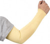 Whizard Size Universal, Yellow Kevlar Cut Resistant Sleeve 24" Long Sleeve, Elastic Opening at Both Ends SK-24 - 40600850