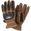 MCR Safety Arc Flash & Flame Protection Gloves, Protection Type: Arc Flash, Material Type: Leather or Synthetic Leather, Maximum Arc Flash Protection (cal/Sq. cm): 14.00, Hand: Paired, Lining Material: KEVLAR., Size: Large MU3634KL - 46621926