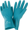 Ansell Size 2XL (11), 12" Long, 12 mil Thick, Supported, Nitrile Chemical Resistant Gloves Smooth Finish, Foam Lined, Green 58-330-11 - 54257423
