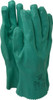 Ansell Size XL (10), 12" Long, 47 mil Thick, Supported, Nitrile Chemical Resistant Gloves Textured Finish, Cotton Interlock Knit Lined, Gauntlet Cuff, ANSI Abrasion Level 4, ANSI Cut Level 1, Green, FDA Approved 39-122-10 - 89307607