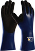 ATG Chemical Resistant Gloves NTRL GRN/BLK LRG L/PR MAXICHEM GAUNTLET GLV 56-630/L - 62883756