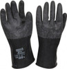Honeywell North Size XL (10), 11" Long, 16 mil Thick, Butyl Chemical Resistant Gloves Textured Finish, Rolled Cuff, Black B161R/10 - 01904150