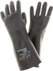 Honeywell North Size XL (10), 14" Long, 14 mil Thick, Butyl Chemical Resistant Gloves Rough Finish, Rolled Cuff, Black, FDA Approved B144RGI/XL - 51358687