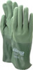 PIP Size XL (10), 12" Long, Supported, Nitrile Chemical Resistant Gloves Textured Finish, Cotton Lined, Safety Cuff, ANSI Abrasion Level 4, ANSI Cut Level 0, ANSI Puncture Level 1, Green 56-AG566/XL - 70346960