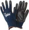 Ansell Size L, ANSI Cut Lvl A4, Abrasion Lvl 5, Cut Resistant Gloves Palm Coated, Black/Blue 97-505-9 - 40375859