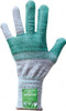 Ansell Size XL (10), ANSI Cut Lvl 4, Abrasion Lvl 4, Dyneema Diamond HPPE liner Cut Resistant Gloves 12" Long, Knit Wrist, Gray/Green, Ambidextrous 74-730-10 - 54229182