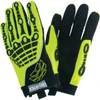 HexArmor Cut & Puncture Resistant Gloves LVL 5 BLK/YLW 2XL 1/PR CHROME SER HI-VIS CR GLV 4026-XXL (11) - 59896910