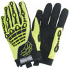 HexArmor Cut & Puncture Resistant Gloves LVL 5 BLK/YLW LRG 1/PR CHROME SER HI-VIS CR GLV 4026-L (9) - 71367346