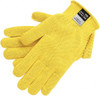 MCR Safety Size M, Kevlar Cut Resistant Gloves Knit Wrist, Yellow, Paired 9375M - 55162127