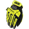 Mechanix Wear Size M (9), ANSI Cut Lvl 5, Puncture Lvl 5, Abrasion Lvl 3, Synthetic Leather Cut Resistant Gloves 10" Long, ArmorTex Cut Lining, Hook & Loop Cuff, Hi-Vis Yellow, Paired SMP-C91-009 - 57300212