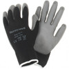 Perfect Fit Size XL, ANSI Cut Lvl 3, Cut Resistant Gloves Palm & Fingertips Coated, Black/Gray PF550-XL - 03316825