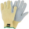 PIP Size XL, ANSI Cut Lvl A4, Puncture Lvl 3, Abrasion Lvl 4, Kevlar Cut Resistant Gloves Knit Wrist, Yellow, Paired 09-K300LP/XL - 48088801