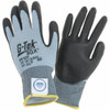 PIP Size M, ANSI Cut Lvl A2, Cut Resistant Gloves Palm & Fingers Coated, Blue/Black 19-D318/M - 92938760