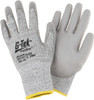 PIP Size M, ANSI Cut Lvl A3, Cut Resistant Gloves Palm & Fingers Coated, Salt & Pepper 16-530/M - 92939107