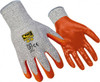Ringers Gloves Cut & Puncture Resistant Gloves LVL5 GRY/ORG LRG 1/PR R5 KNITWR NITRL CR GLV 045-10 - 81034399