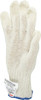 Whizard Size M (8), ANSI Cut Lvl 5, Kevlar/Spectra/Stainless Steel Cut Resistant Gloves High Strength Fiber/Stainless Steel Lining, Knit Wrist, Gray, Ambidextrous 333023 - 03027794