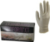 Ansell Size L, 5 mil, Industrial Grade, Powder Free Latex Disposable Gloves 9" Long, Natural (Color), Textured Beaded Rolled Cuffs, FDA Approved, Ambidextrous 69-318-L - 05711023