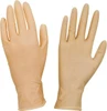 CleanTeam Size S, 5 mil, Cleanroom Grade, Powder Free Latex Disposable Gloves 9-1/2" Long, Natural (Color), Textured Beaded Rolled Cuffs, Ambidextrous 100-322400/S - 76000769