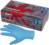MCR Safety Size S, 4 mil, Industrial Grade, Powder Free Nitrile Disposable Gloves 9-1/2" Long, Blue, Smooth Rolled Cuffs, FDA Approved, Ambidextrous 7010S - 57774887