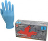 MCR Safety Size S, 4 mil, Industrial Grade, Powder Free Nitrile Disposable Gloves Blue, Textured Rolled Cuffs, FDA Approved, Ambidextrous 6015S - 72144355