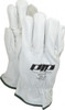 NOVAX Class 00 & 0, Size L (9), 10" Long, Grain Goatskin Leather Protector Natural, Not for Electrical Protection (ASTM F696-02), Wear Over Rubber Insulating Gloves, ASTM F696-02 148-1000/9 - 40631681