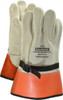 Salisbury by Honeywell Size 2XL (11), 12" Long, Cowhide Leather Protector Not for Electrical Protection (ASTM F696-02), Wear Over Rubber Insulating Gloves, ASTM F496 ILP3S/11 - 00041087