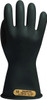 Salisbury by Honeywell Class 00, Size M (8), 11" Long, Rubber Linemans Glove 500 AC Max Use Voltage, 2,500 AC Test Voltage, Black, ASTM D120 E0011B/8 - 32908477