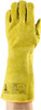 Ansell Size L Cotton Lined Leather Welding Glove Yellow, Paired 43-216-9 - 37938651