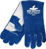MCR Safety Size L Foam Lined Cowhide Welding Glove Blue, Paired 4602 - 52342581