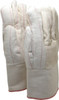 PRO-SAFE Size L Burlap Lined Cotton Hot Mill Glove Gauntlet Cuff, 15" OAL, Natural (Color), Paired 94-928G - 00095539