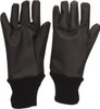 PRO-SAFE Size S Aramid Lined Silicone Heat Resistant Glove 500°F Max, Knit Wrist, 11.3" OAL, Black, Paired 202-1012/S - 63557268