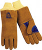 Steiner Size L Cotton/Foam Lined Cowhide Welding Glove Use for General Welding, Knit Wrist, Wing Thumb, 13-1/2" OAL, Brown, Paired 2119B-KSC-L - 77143824