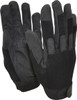 Ability One Size L (9) Nylon/Spandura Anti-Vibration/Impact Protection Work Gloves For Mechanics & Lifting, Uncoated, Hook & Loop Cuff, Full Fingered, Black, Paired 8415014975989K - 73052680