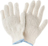 Ansell Size M (7) General Protection Work Gloves For General Purpose, Uncoated, Knit Wrist Cuff, Off White, Paired 76-607-7 - 04651261