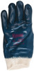 Ansell Size XL (10) Nitrile Coated Jersey General Protection Work Gloves For General Purpose, Palm & Fingers Coated, Knit Wrist Cuff, Full Fingered, Blue/White, Paired 27-602-10 - 06856298