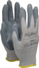 Ansell Size M (8) Nitrile Coated X-Static Yarn General Protection Work Gloves For Static Control, Palm & Fingers Coated, Knit Wrist Cuff, Full Fingered, Gray, Paired 11-100-8 - 71010722