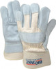 MCR Safety Size XL (10) Split Cowhide General Protection Work Gloves For General Purpose, Uncoated, Safety Cuff, Natural Pearl/White, Paired 1700XL - 06138358
