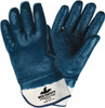 MCR Safety Size M General Protection Work Gloves For General Purpose, Safety Cuff, Blue/Natural, Paired 9761RM - 52387743